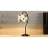 Multi cotton Curvy table lamp with Iron Base (SP13)