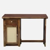 Sheesham Wood Study Table In Provincial Teak Finish