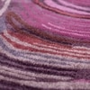Jaipur Rugs Soft Abstract Wool Viscose Tufted Rug Purple 6x5 ft