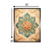 Mandala Canvas Wall Prints Canvas Wall Prints Set of 1 Multicolor Matte