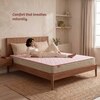 Kurlon Ortho Natural Grid Mattress Firm Orthopedic Double 75x47x8 Inch
