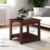 Camden Sheesham Wood Contemporary Square Coffee Table In Honey Finish