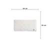 Thames Ivory Decorative Cushion Cover 12 x 20 Inches