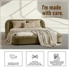 Casa Haven Relax King Size Bed in velvet With Engineered Hardwood Frame & Hydraulic Storage