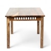 Oakmont Solid Wood 4 Seater Dining Table in Teak Finish