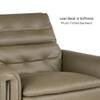 Splendor One Seater Motorized Leather Recliner in Olive Green Colour