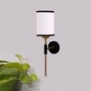 Devansh Metal Electric Wall Light in Black Colour with Multi Shade Count of 1 Light
