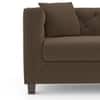 Windsor Premium 2 Seater Fabric Sofa in Truffle Beige Velvet Colour
