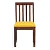 Aura 4 Seater Dining Set with Cushioned Chairs in Yellow Colour
