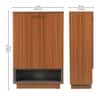 Footra Engineered Wood Shoe Rack in Walnut Finish