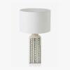 Maiori Handicrafted Table Lamp in Black, blue and white Colour