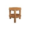 Titoz Modern Round Mango Wood Side Table