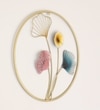 Molecules Abstract Metal Wall Decor in Multicolor Set of 1