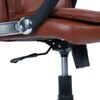 Veaoilaa Mid Back Executive Chair in Ten Brown Colour