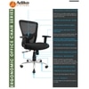 Stylish Ergonomic Office Chair Medium Back