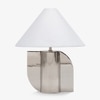 Helia Silver HandcraftedTable Lamp