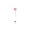 Minnie Pink Jute shade with Iron floor lamp