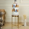 Vibrant Wings Designer Electric Floor Lamp with Metal Stand in White Colour