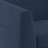 Rubik Premium 2 Seater Fabric Sofa in Lapis Blue Colour