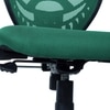 Odrione Low Back Ergonomic Chair in Dark Green Colour