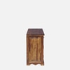 Sheesham Wood Sideboard In Rustic Teak Finish
