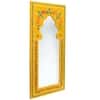 Desert Art MDF Handpainted Rajasthani Jharokha Wall Frame 12 x 24 Inch in Yellow Colour