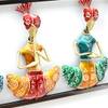 Desert Art Metal Handpainted Sardar Mini Wall Frame in Multicolour