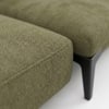 Aurora Sectional Sofa with Left Chaise Lounge Olive Green
