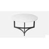 Verona Marble Coffee Table In Black Finish