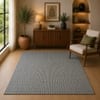 Imperial Knots Green Hand Woven Dhurrie 5x8 Feet