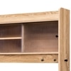 Stellar Multipurpose Storage Cabinet (Tall Size with Upper Storage, Oak)