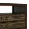 Masai Solid Wood Chest Of Drawers In American Walnut Finish With 2 Tone Finish