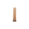 Wayne Black Bamboo Shade Floor Lamp