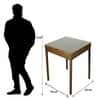 Albury Wicker Table And Chair Set In Brown Dual Tone Finish