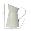 Jug Pot Planter Set Of 2 In White Colour