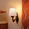 Devansh Metal Electric Wall Light in Antique Gold Colour with Multi Shade Count of 1 Light