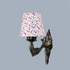 Devansh Metal Electric Wall Light in Antique Gold Colour with Multi Shade Count of 1 Light