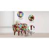 Genevieve Solid Wood  Ottomon in  Multicolor Colour