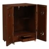 D'Dass Big Wooden Temple For Pooja Cabinet In Home and Office With Door