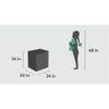 Slide N Store Storage - White