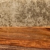Amber Sheesham Wood Foot Stool in Teak Finish with Velvet Green Cushion