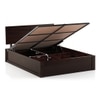 Terence Hydraulic Storage Bed (Solid Wood) (Mahogany Finish, King Bed Size)