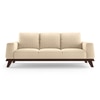 Granada Premium 3 Seater Fabric Sofa in Birch Beige Colour