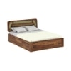 Seaside Escape Solid Wood Queen Size Box Storage Bed