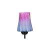 Landry Black Glass Shade Floor Lamp