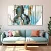 The Castle Decor Modern Marble Finish Wall Art Set of 5 27x48 Inch