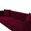 Haruko Fabric Sofa - Maroon