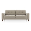 Verona Essential 3 Seater Fabric Sofa In Oyster Beige Colour