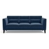 Lewis Sofa Set (Colour : Lapis Blue, Cushion : Soft, Seater : 3+2+1)
