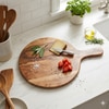 AJ Exports Professional-Grade Solid Acacia Wood Chopping and Carving Board Handcrafted